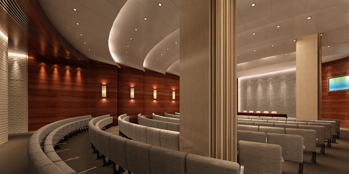 多功能會議室裝修設(shè)計效果圖