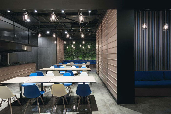 總部大樓辦公室休息區裝修設計效果圖