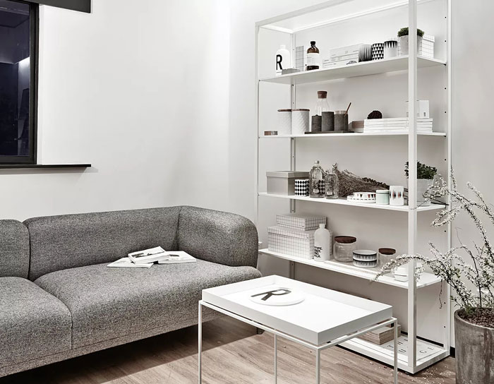 長(zhǎng)方形辦公室休息區(qū)裝修效果圖