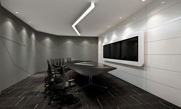 貿(mào)易公司辦公室會(huì)議室裝修設(shè)計(jì)效果圖