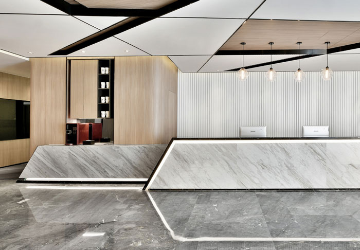 聯(lián)合辦公空間前臺(tái)裝修設(shè)計(jì)效果圖