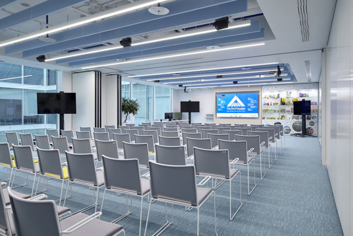 寵物食品公司辦公室培訓室裝修設計效果圖