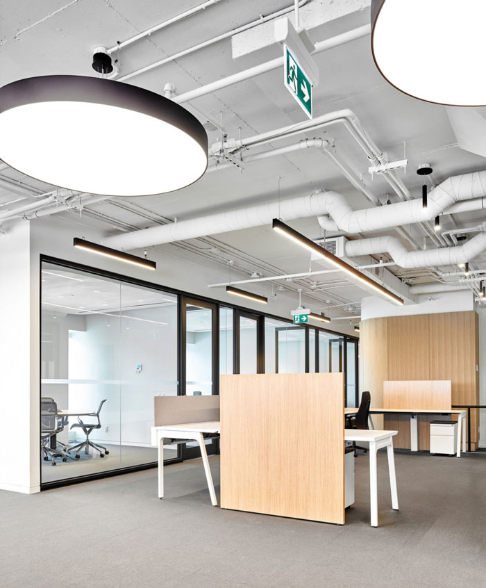 金融風投公司辦公室辦公區裝修設計效果圖