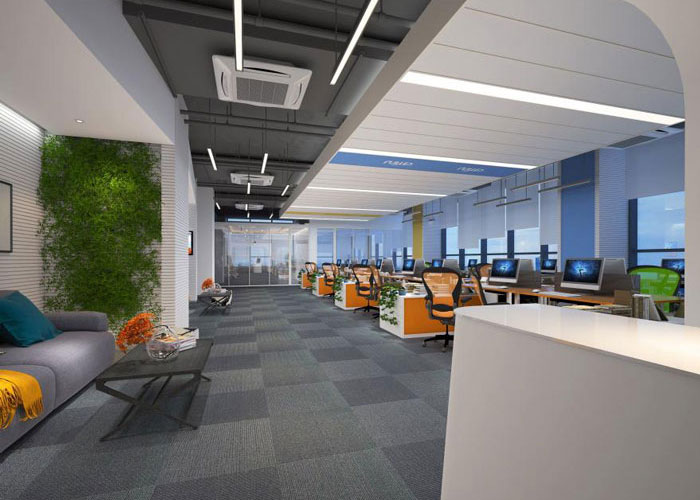 能源集團公司辦公室裝修設計效果圖