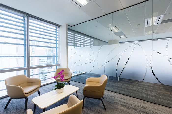 能源公司辦公室洽談區裝修設計效果圖