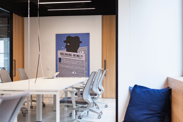 教育公司辦公室交流室裝修設計效果圖