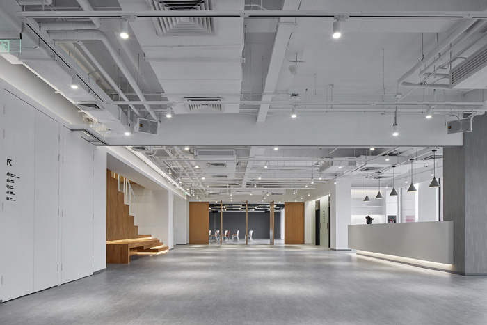 辦公大樓多功能展廳裝修設計效果圖