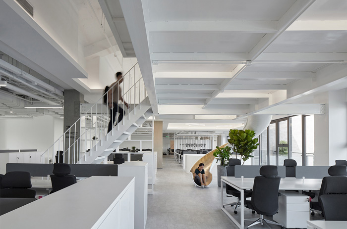 辦公大樓辦公區域裝修設計效果圖