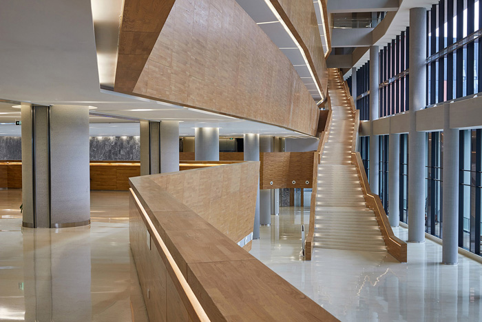 辦公樓中庭裝修設計效果圖