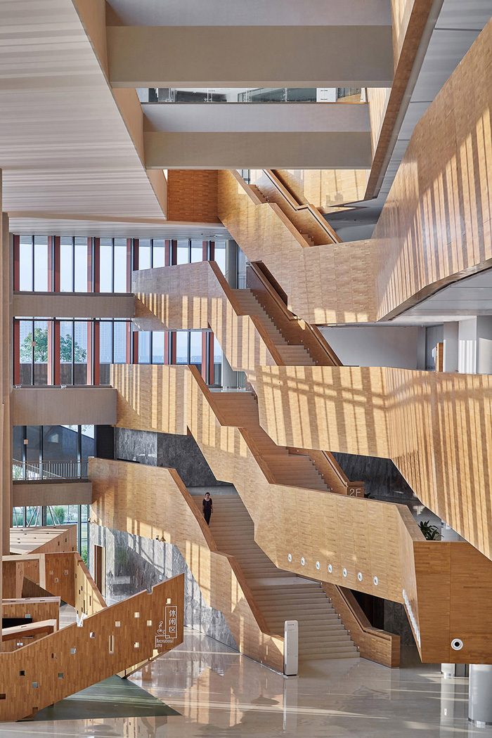 辦公樓北側樓梯裝修設計效果圖