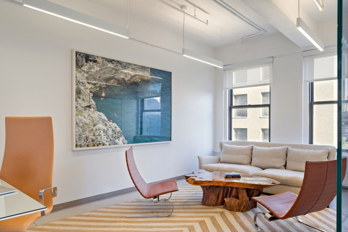 280平方辦公室交流區裝修設計效果圖