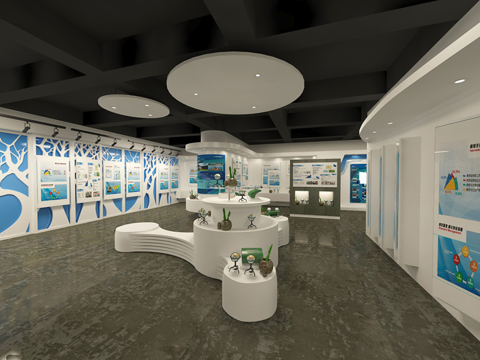 創(chuàng)業(yè)園辦公室展廳裝修設(shè)計(jì)效果圖