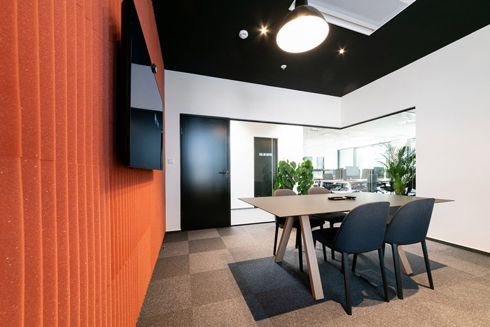 軟件開發公司辦公室洽談區設計效果圖