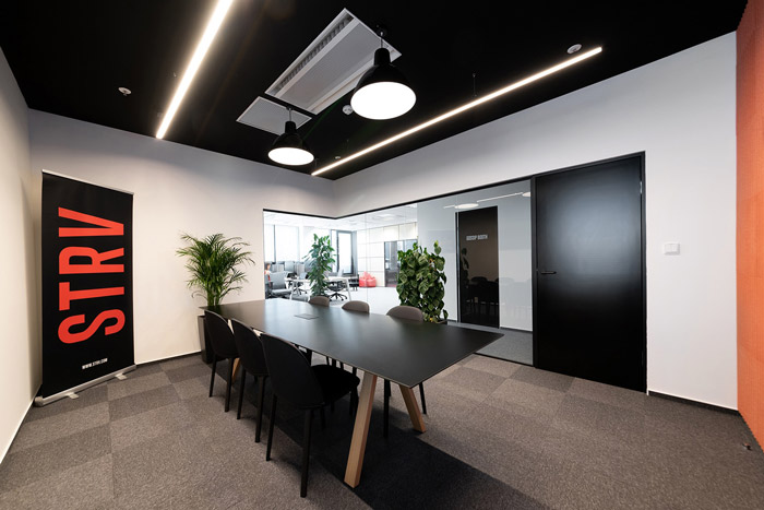 軟件開發公司辦公室交流區設計效果圖