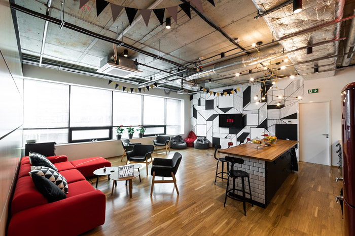 軟件開發公司辦公室茶水間設計效果圖