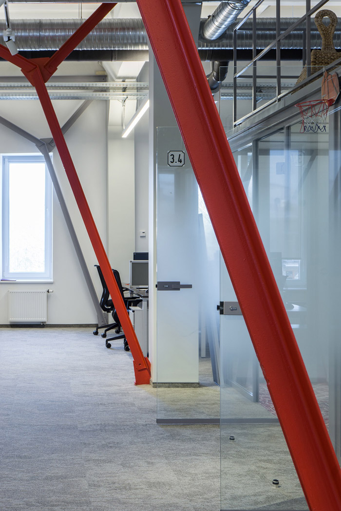 工業閣樓loft辦公室辦公區裝修設計效果圖