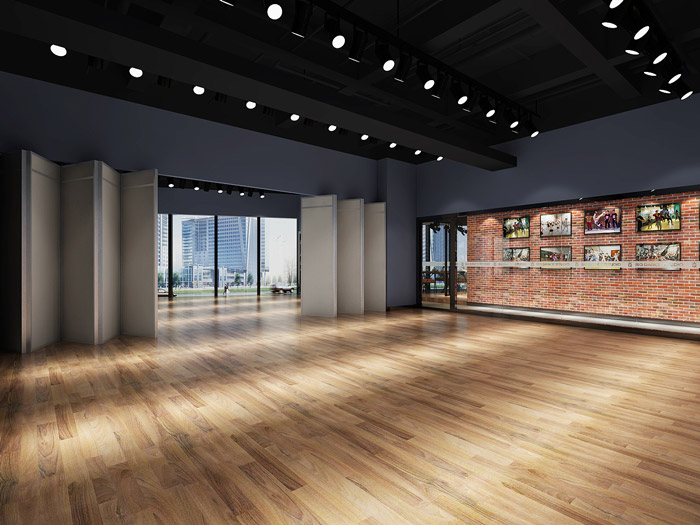 舞蹈培訓機構教室裝修設計效果圖