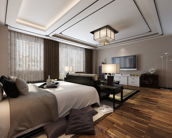 個人辦公室臥室裝修設計效果圖