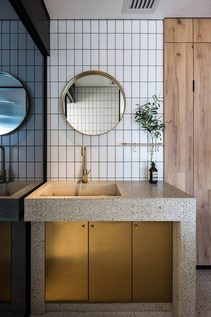 家庭工作室洗手間設計方案