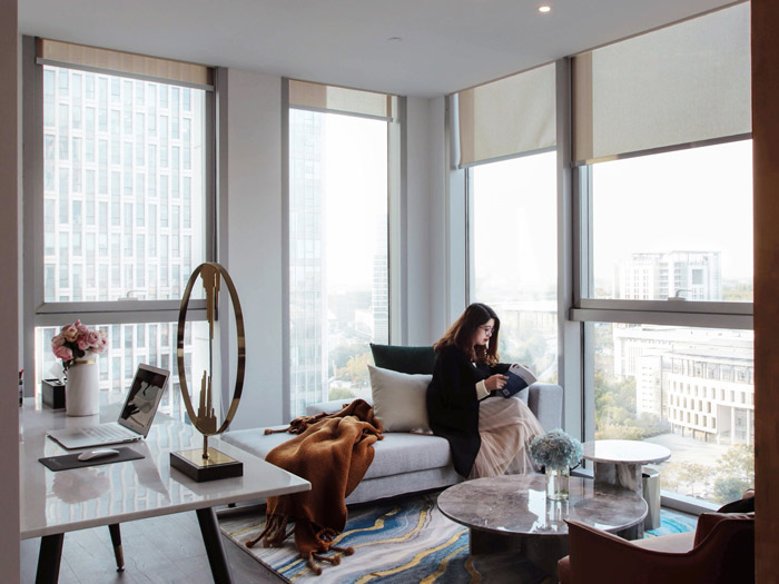 女總經(jīng)理辦公室裝修設計效果圖