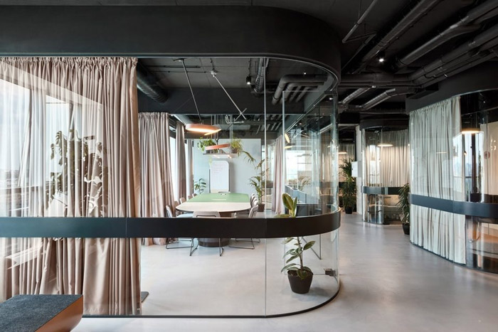 傳媒辦公室會議室裝修設計方案