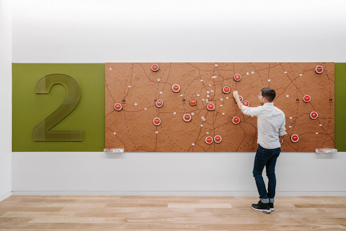 辦公大樓背景墻裝修效果圖