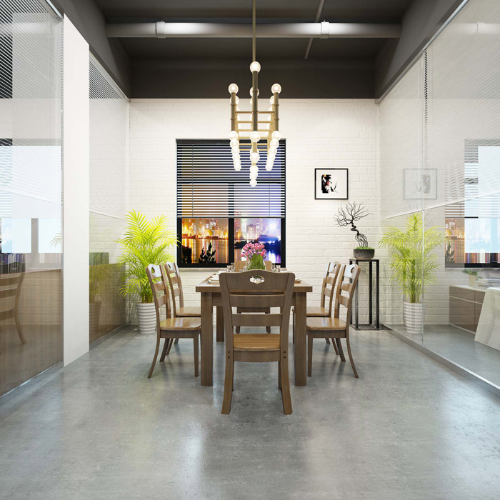 工業(yè)風(fēng)辦公室會(huì)議室設(shè)計(jì)效果圖