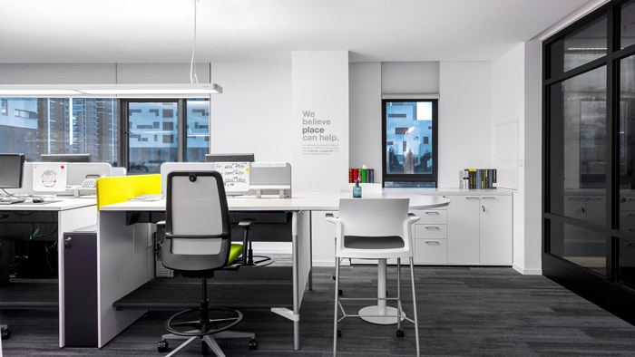 創意辦公室辦公區裝修效果圖