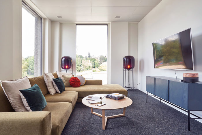 研究機構辦公室休息區裝修效果圖