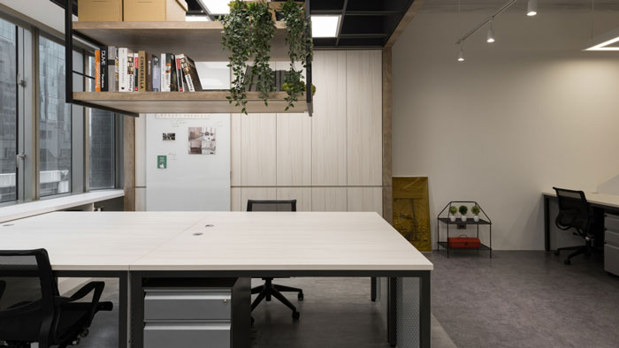 鞋業公司辦公室辦公區裝修效果圖