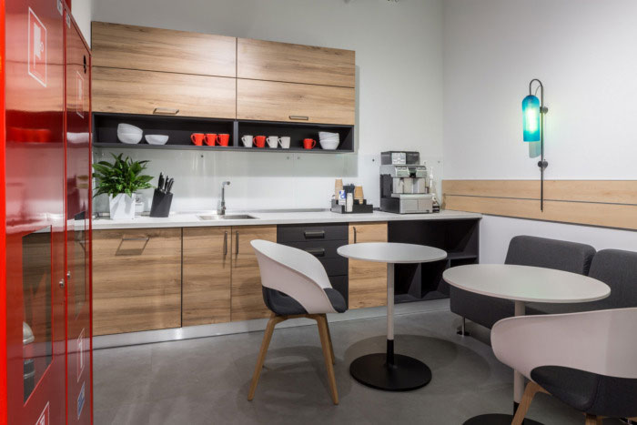 納維亞風格辦公室茶水間裝修效果圖