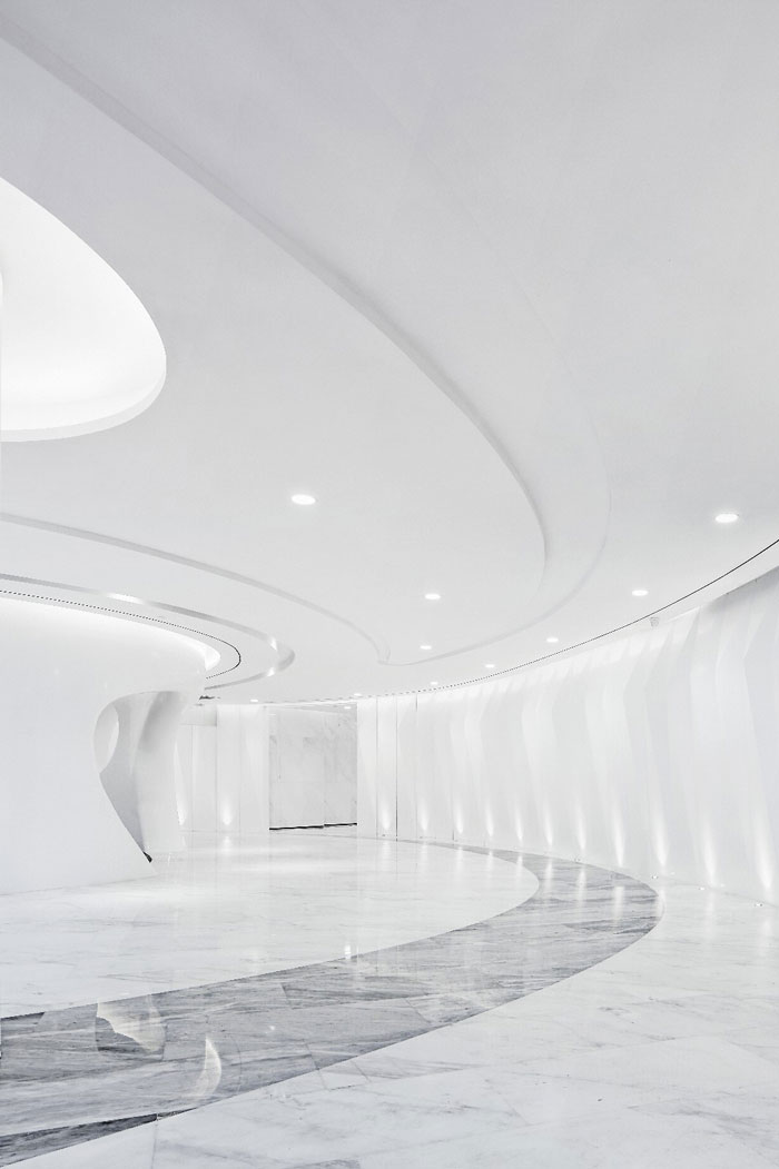 總部辦公大樓中庭設(shè)計(jì)效果圖