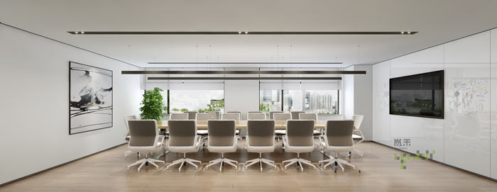杭州律師事務所辦公室會議室裝修設計效果圖