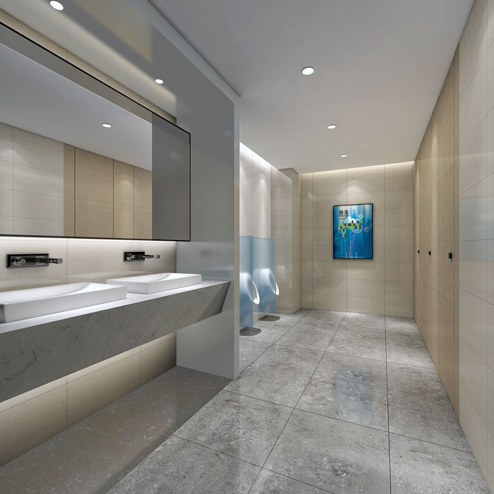 網(wǎng)絡(luò)公司辦公樓衛(wèi)生間裝修設(shè)計(jì)效果圖