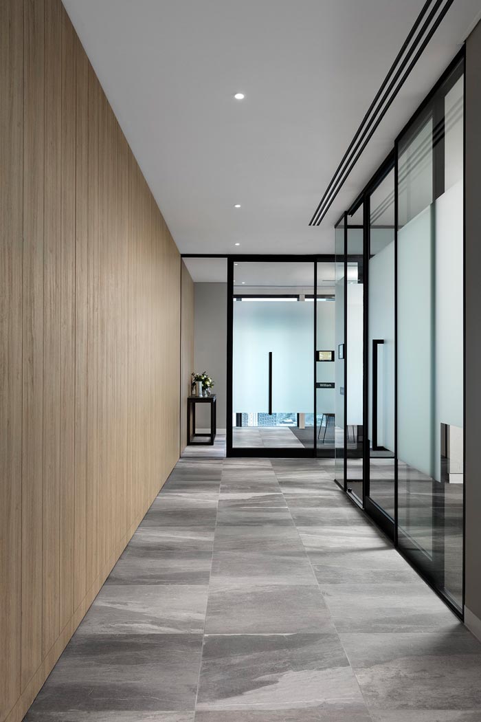 保險公司辦公室走廊裝修設計效果圖