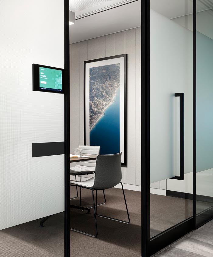 保險公司辦公室會議裝修設計效果圖