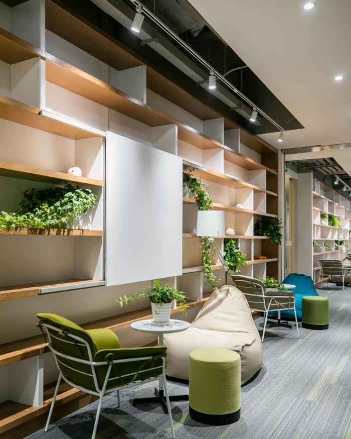 10000平方集團(tuán)辦公室閱讀區(qū)設(shè)計(jì)方案