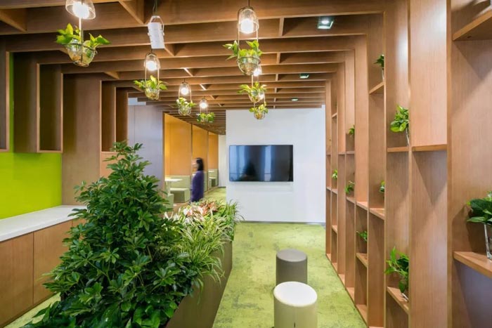 10000平方集團(tuán)辦公室走廊設(shè)計(jì)方案