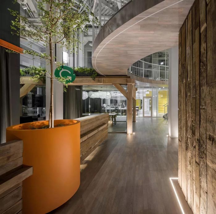 二(2)層辦公室前臺設計方案