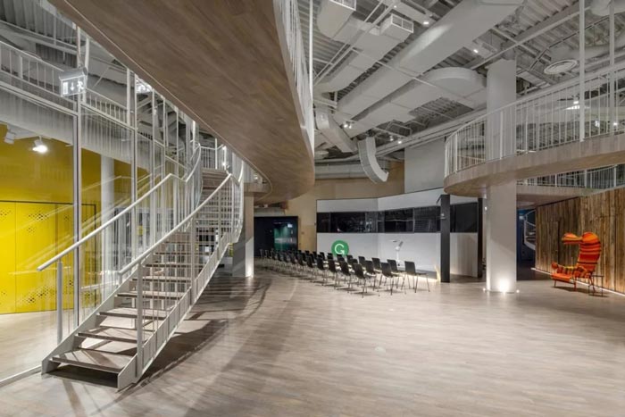 二(2)層辦公室聚會大廳設計方案