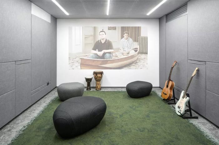 二(2)層辦公室休閑區設計方案