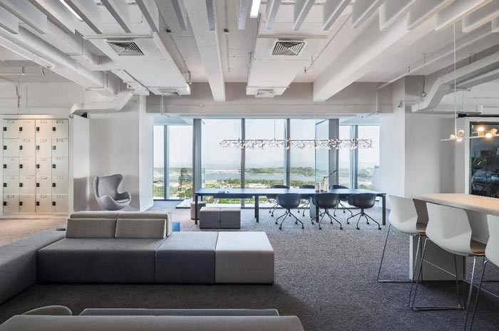 8000平方辦公室休閑區設計方案