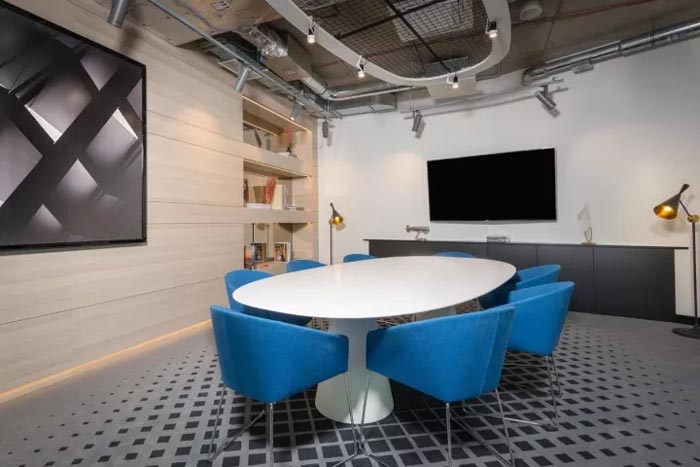 2500平方辦公室洽談室裝修設(shè)計(jì)效果圖