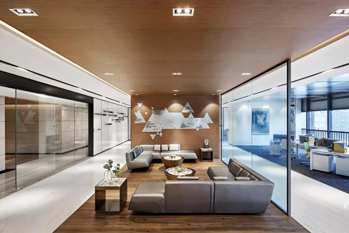 辦公樓綜合體二層接待設計方案