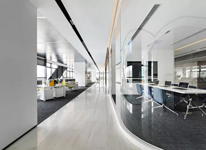 辦公樓綜合體二層辦公設計方案