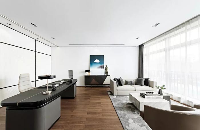 辦公樓綜合體總經理辦公設計方案