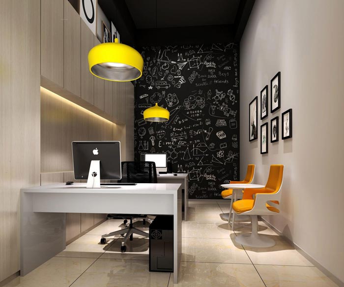 創業孵化器辦公區裝修設計效果圖