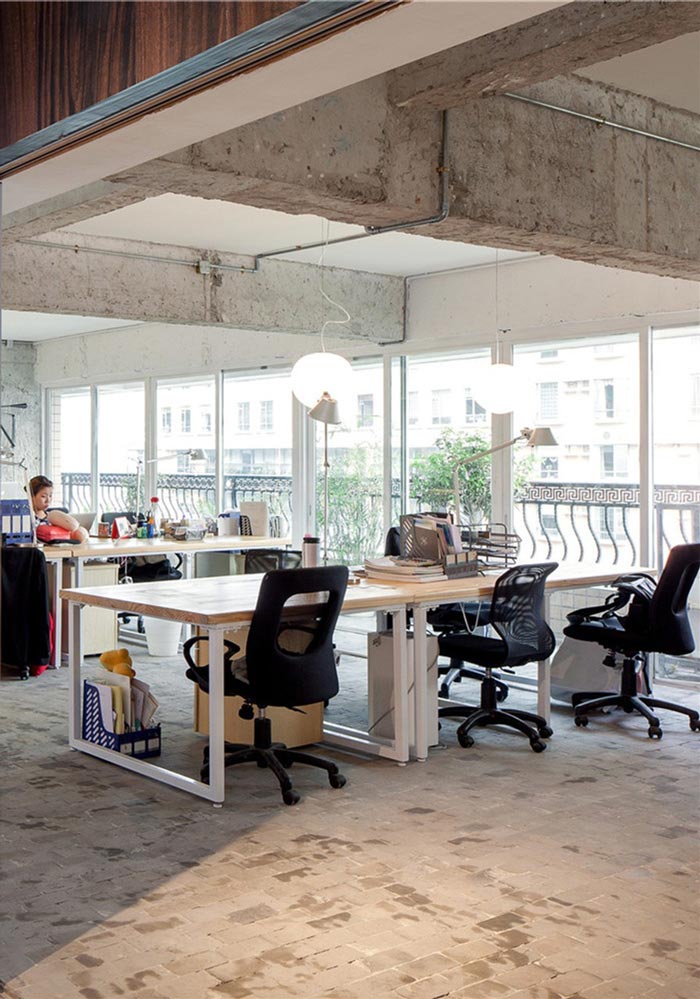 舊公寓改造辦公室辦公區裝修設計效果圖