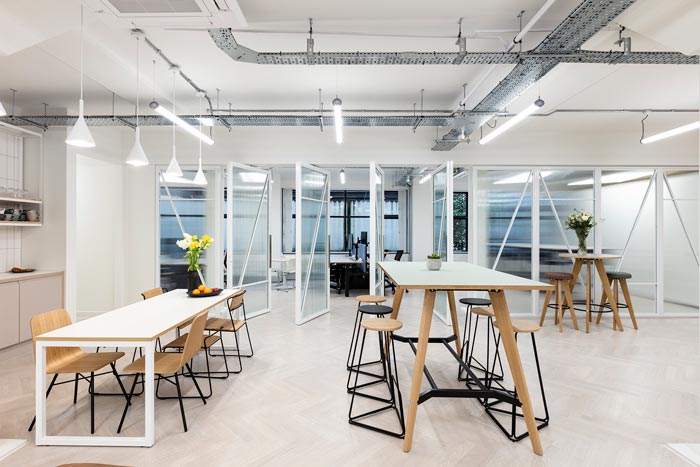 兩層辦公室茶水區裝修設計效果效果圖