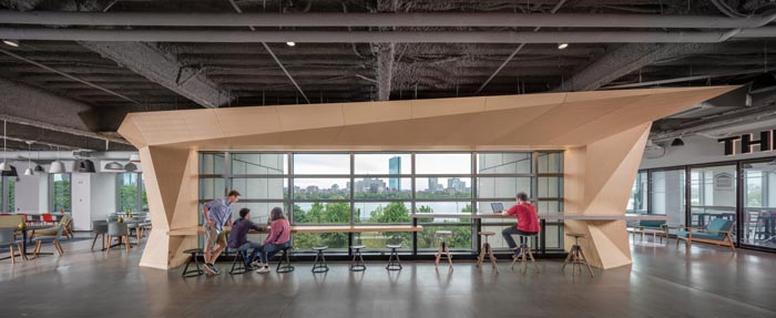 微軟研發(fā)中心獨(dú)立辦公區(qū)設(shè)計(jì)方案